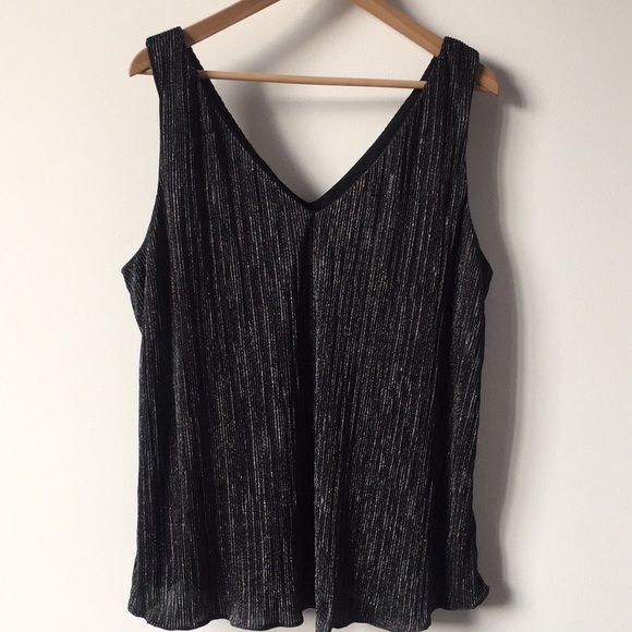 Wallis V-Neck Glittery Camisole Top NWT Plus Size - Picture 1 of 6